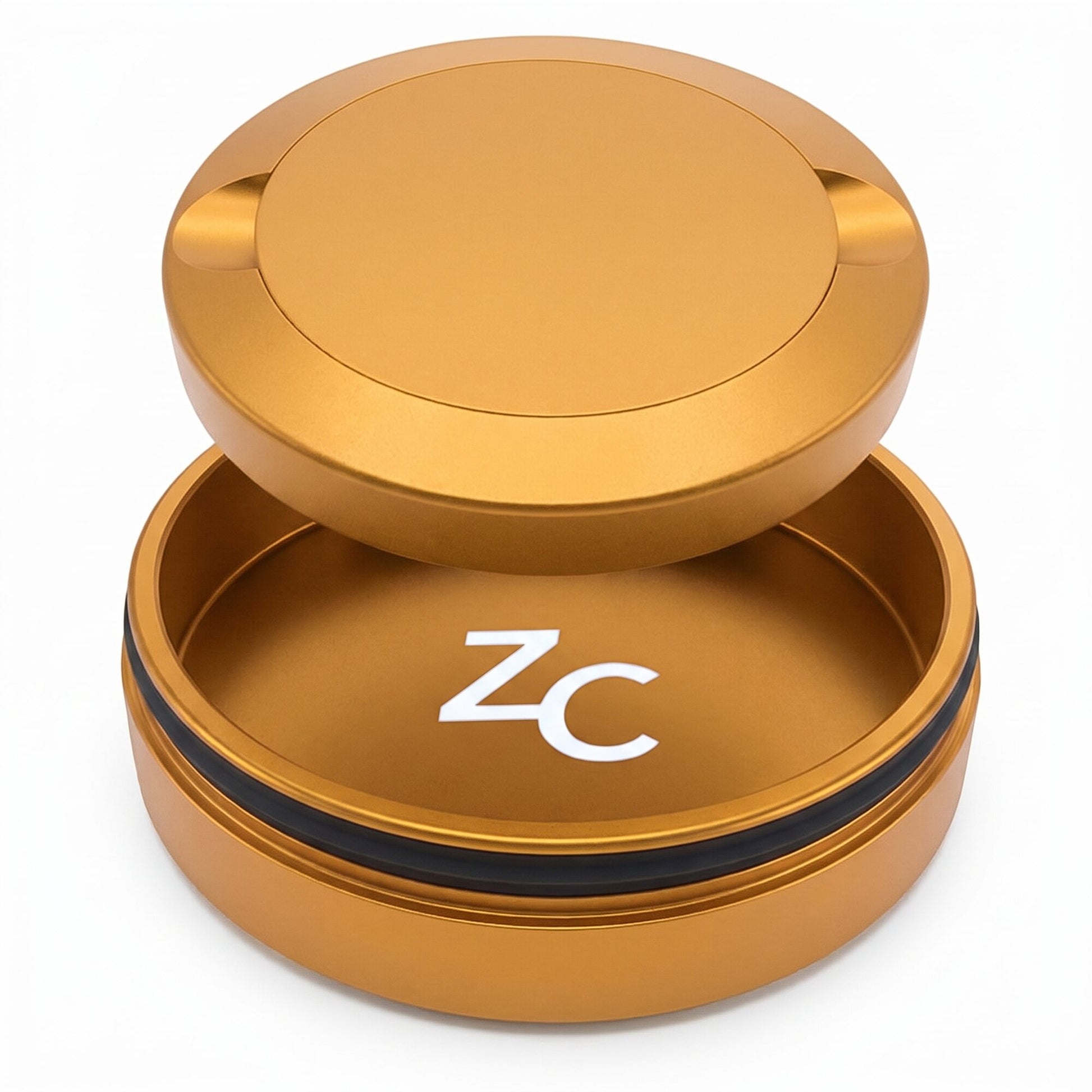Z Caddy OG metal pouch can in gold, fits ZYN®, VELO, on!, ALP, Grinds and Wip pouches
