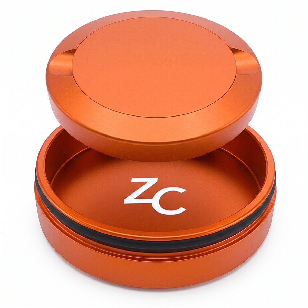 Z Caddy OG metal pouch can in orange, fits ZYN®, VELO, on!, ALP, Grinds and Wip pouches