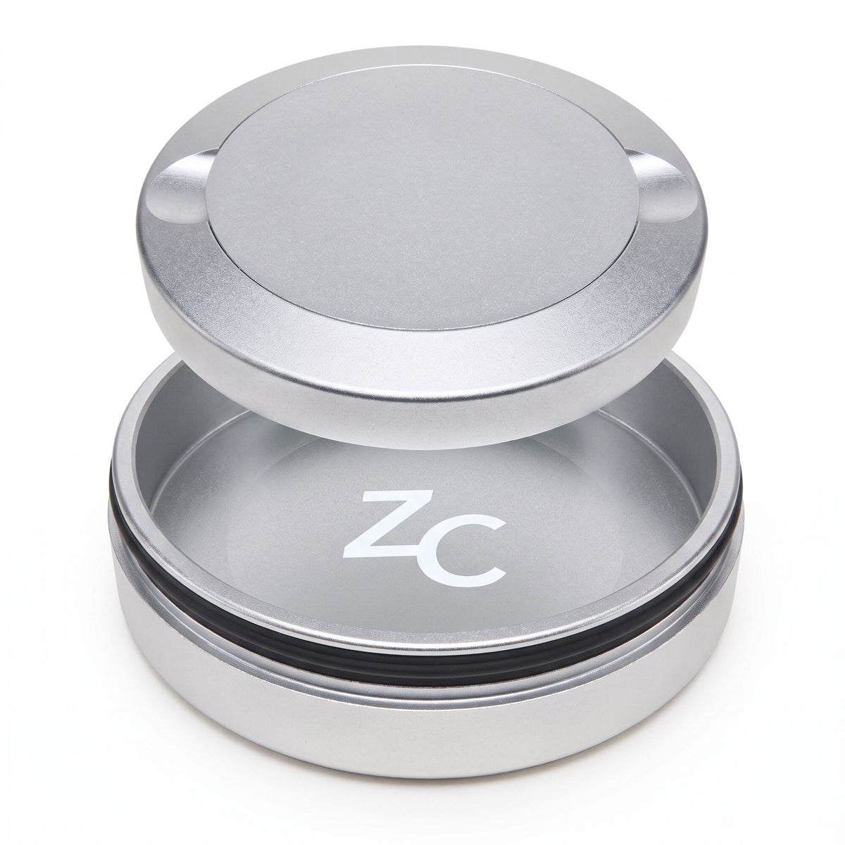 Z Caddy OG metal pouch can in silver, fits ZYN®, VELO, on!, ALP, Grinds and Wip pouches